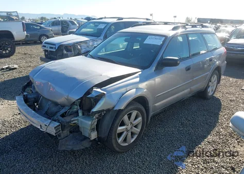 2008 Subaru Outback 2.5I/2.5I L.l. Bean Edition from USA, damaged, VIN 4S4BP61C487344753